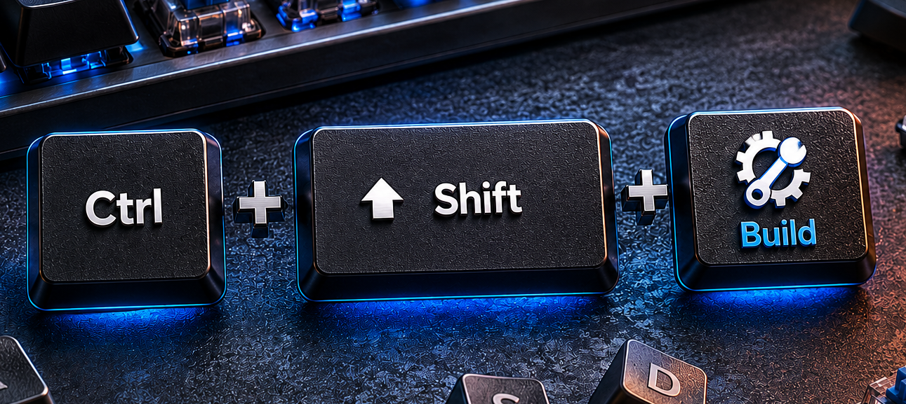 Ctrl + Shift + Build — ControlShiftBuild